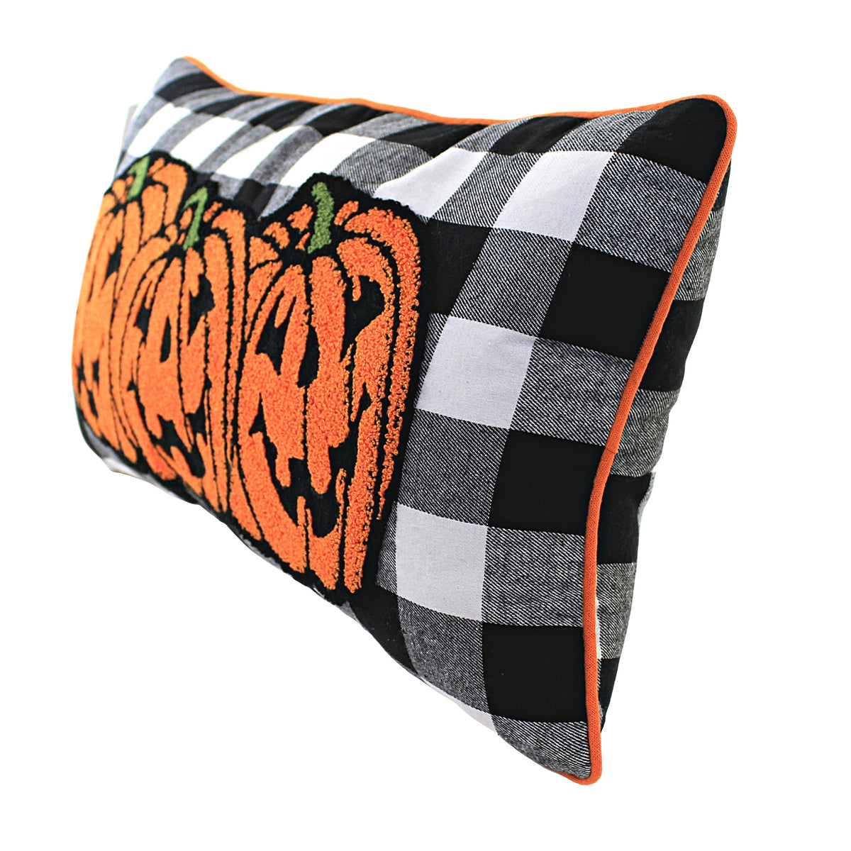 C & F Jack-O-Lantern Bolster Pillow - - SBKGifts.com