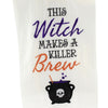 (52129) Decorative Towel Flying Witch And Her Brew Towel, 28.00 Inch, Kitchen Decor Halloween 86171509.10