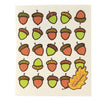 Swedish Dish Cloth Beautiful Fall Leaves And Acorn - - SBKGifts.com