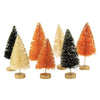 (52251) Bethany Lowe Mini Bottle Brush Tree Set, 4.50 Inch, Glittered Lc0717