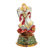 (52252) Huras Family Angel On Scrolled Base, 9.50 Inch, Centerpiece Tabletop Decorative S855