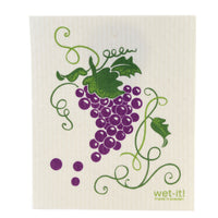 Swedish Dish Cloth Grapevine & Strawberries - - SBKGifts.com