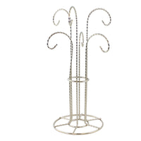 (52432) Christmas Six Arm Ornament Stand., 12.00 Inch, Twisted Wire Bb473s