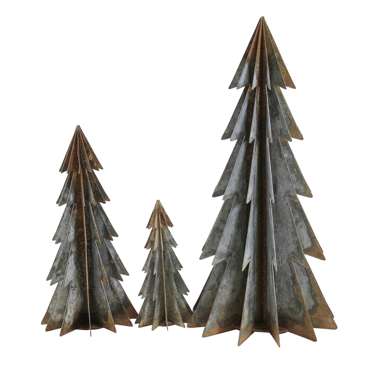 Christmas Segmented Tree-Zinc - - SBKGifts.com