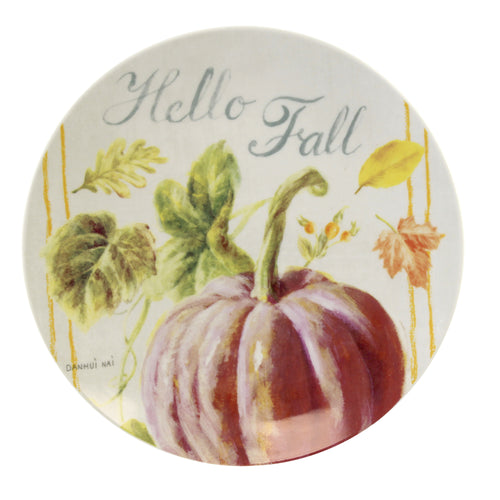 Tabletop Pumpkin Patch Salad Plate - - SBKGifts.com