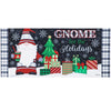 (52480) Evergreen Gnome For The Holidays Mat, 0.25 Inch, Sassafras Winter Tomte 431894