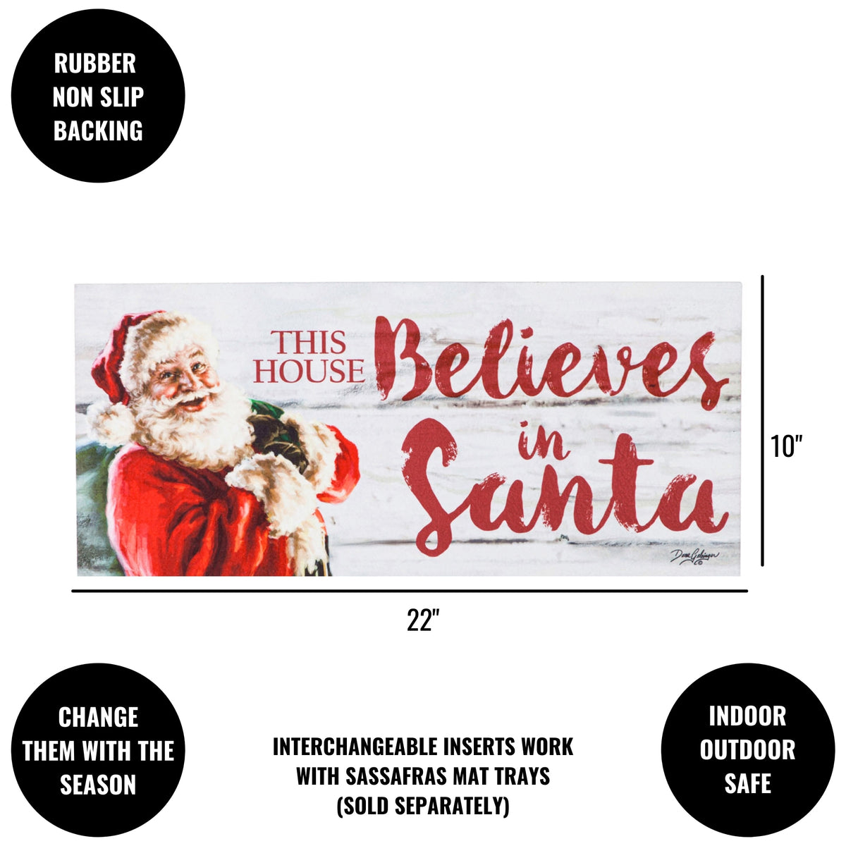 Christmas This House Believes In Santa - - SBKGifts.com