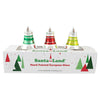 (52596) Santa Land Yuletide Splendor Bells Set / 3, 4.00 Inch, Ornament Christmas Set Boxed 21E1010