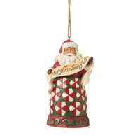 (52603) Jim Shore Merry Christmas Y'all, 4.50 Inch, Santa Claus Jim Shore 6008098