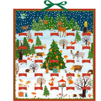 (52622) Christmas Woodland Animals, 18.00 Inch, Advent Calendar Tradition 92699