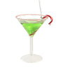 (52667) Cody Foster Merry Merry Cocktail, 4.75 Inch, Christmas Candycane Go8400