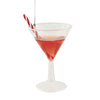 (52673) Holiday Ornament Candy Cane Martin, 5.50 Inch, Christmas Party Drink Go8389