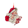 Kurt S. Adler Retro Wooden Santa Head - - SBKGifts.com