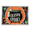 (52920) Tabletop Scaredy Cat Platter, 10.25 Inch, Cauldron Halloween Witch 37233