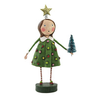 (53080) Lori Mitchell Chrissy Christmas, 7.00 Inch, Christ Star Tree Girl 13335