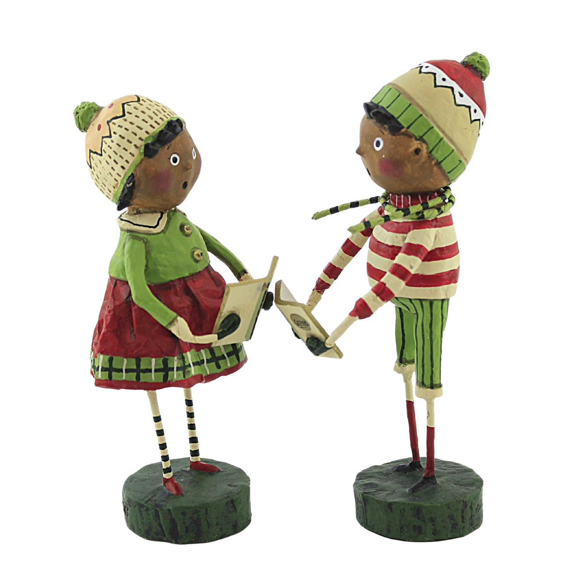 Lori Mitchell Curbie & Coco Come A Caroling - - SBKGifts.com