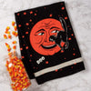 Decorative Towel Laughing Moon & Black Cat - - SBKGifts.com