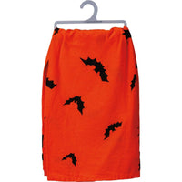 Decorative Towel Halloween Witch & Owl - - SBKGifts.com