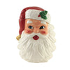 (53122) Transpac Retro-Looking Santa Cookie Jar, 12.25 Inch, Christmas Baking Holidays Y8964