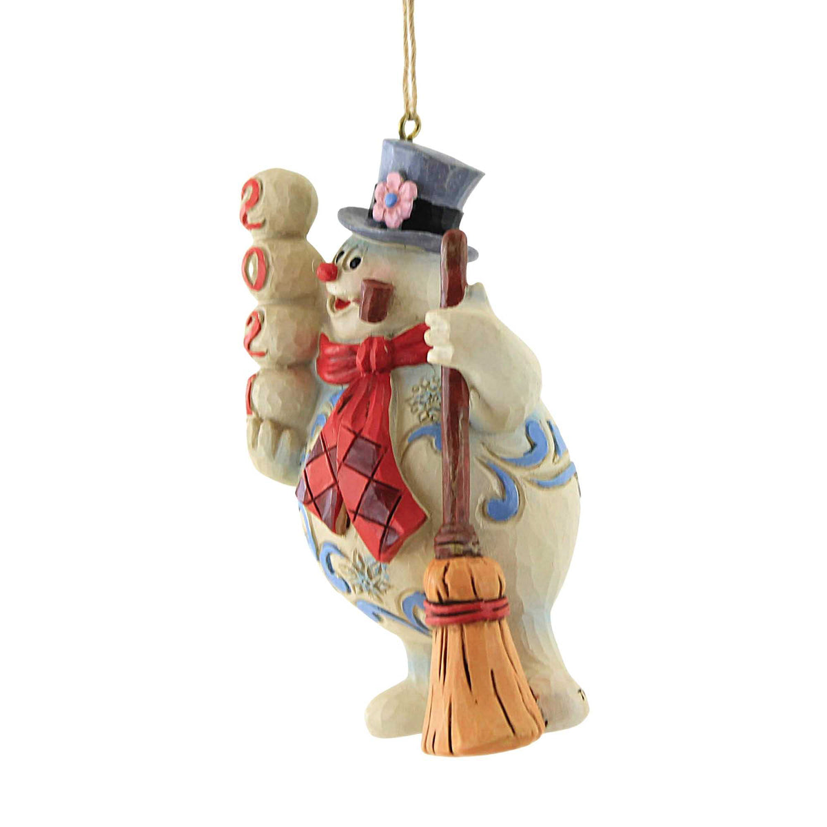 Jim Shore Frosty 2021 Dated Ornament - - SBKGifts.com