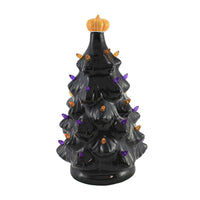 Halloween 12" Led Vintage Black Tree - - SBKGifts.com