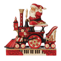 (53195) Jim Shore Explore A World Of Wonder, 8.25 Inch, Fao Schwarz Santa Train 6009118