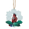 Jim Shore Cardinal In Snowflake Wreath - - SBKGifts.com