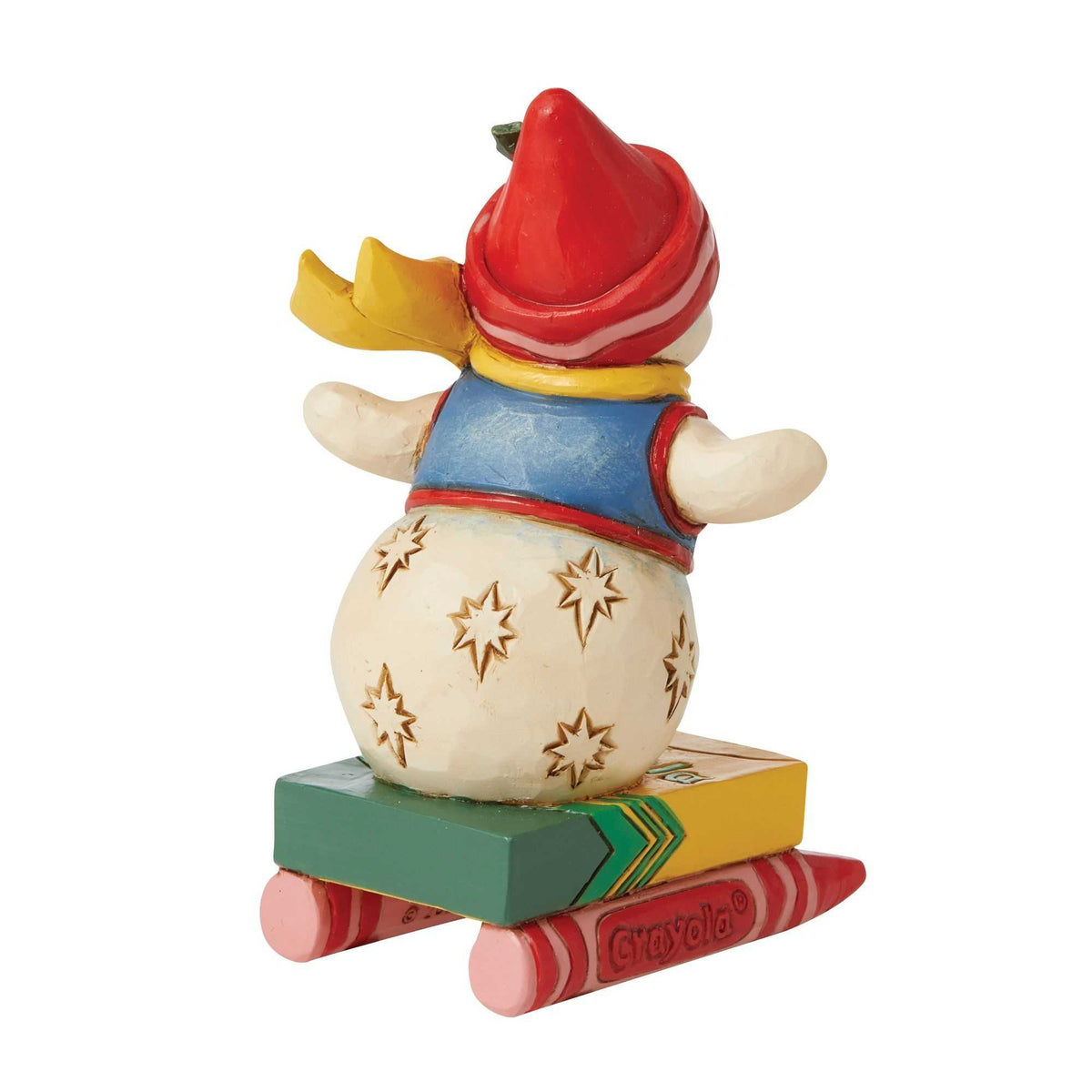 Jim Shore Crayola Snowman Mini Figurine - - SBKGifts.com