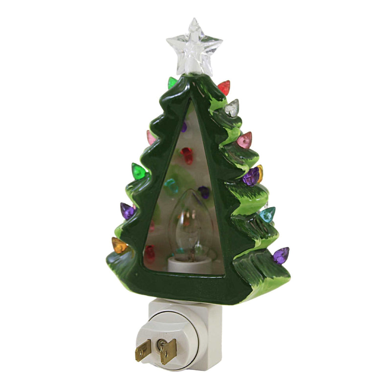 Christmas Vintage Tree Night Light - - SBKGifts.com