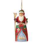 4.50 Inch Welsh Santa Ornament Heartwood Creek 6009465 (53237)