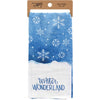 (53287) Decorative Towel Winter Wonderland, 28.00 Inch, 100% Cotton Kitchen 111045