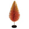 (53306) Halloween Halloween Sisal Orange Tree, 9.50 Inch, Bottle Brush Em2346o