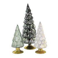 (53315) Cody Foster Small Hue Trees Gray Set / 3, 7.00 Inch, Halloween Decorate Decor Mantle Ms2105gr