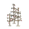 (53326) Cody Foster Victorian Tinsel Tree's Silver, 12.75 Inch, Christmas Ornaments Decorated Cd1631s