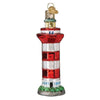 (53370) Old World Christmas Hilton Head Lighthouse, 4.50 Inch, Atlantic Ocean 20127