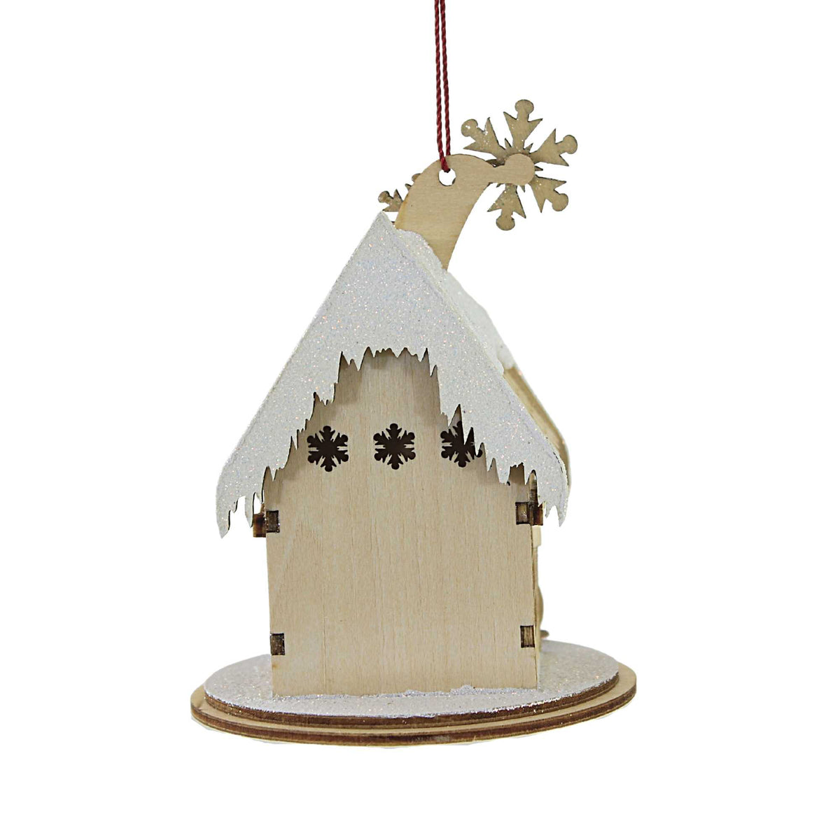 Old World Christmas Santa's Snowflake Factory - - SBKGifts.com