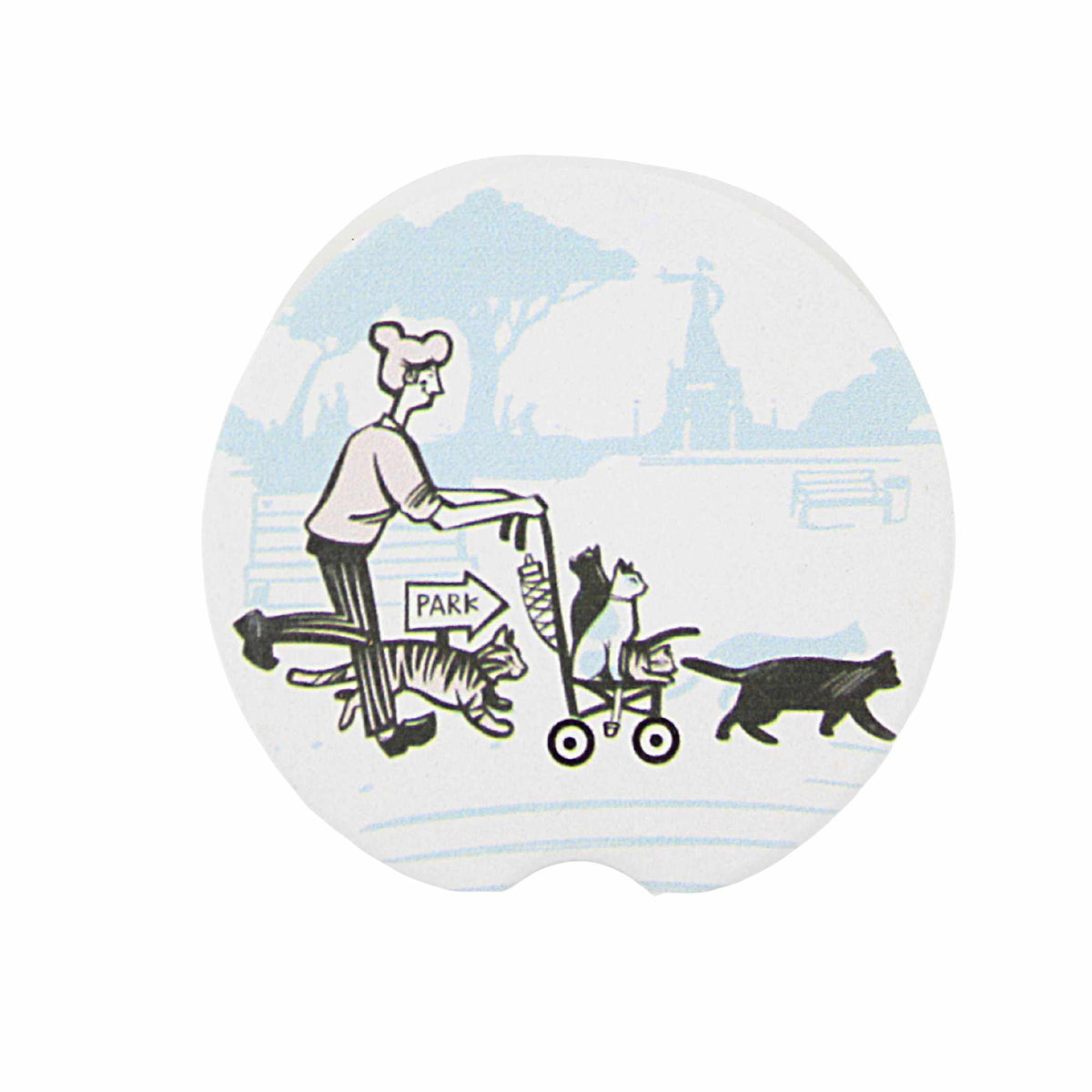 Car Coaster Cat Mom - - SBKGifts.com