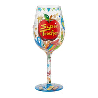 (53482) Tabletop Super Teacher, 7.75 Inch, Wine Glass 6010154