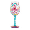 (53487) Tabletop My At Home Wine, 7.75 Inch, Hand Painted 6010153