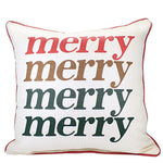 16.00 Inch Merry Gradient Pillow Home Decor Winter Happy Chr0151 (53580)