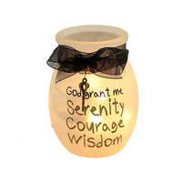 Stony Creek Serenity Pre-Lit Small Jar - - SBKGifts.com