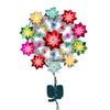 (53716) Kurt S. Adler Multi Retro Reflecter, 14.50 Inch, Lighted Colored Tree Topper Ul4333