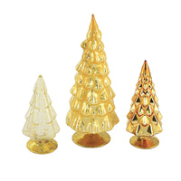 (53736) Cody Foster Small Yellow Hue Trees, 6.75 Inch, Christmas Village Decor Mantle Decoration Ms2105y