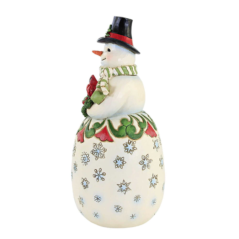 Jim Shore Winter Joy In Hand & Heart - - SBKGifts.com