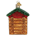 Old World Christmas Lincoln Logs - - SBKGifts.com