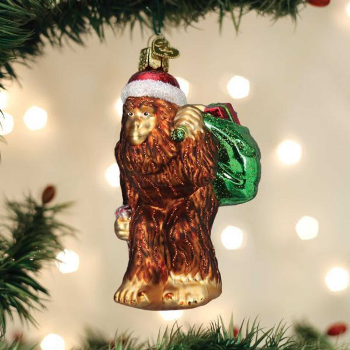 Old World Christmas Santa Sasquatch - - SBKGifts.com