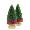 (53777) Cody Foster Buri Tree Red/Green Ombre, 9.00 Inch, Christmas Sparkle Wood Bb201rg