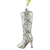 Holiday Ornament Tall Boot-Snake Skin Ornament - - SBKGifts.com