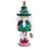 (53865) Jolly Tree Nutcracker, 12.50 Inch, Gold Star Glitter Ha0566