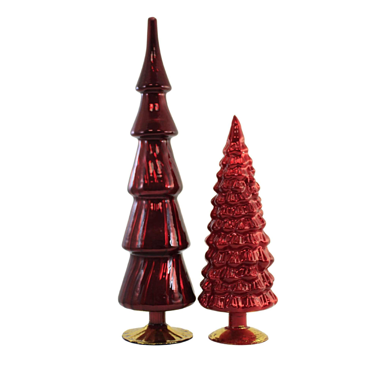 Cody Foster Red Hue Trees Set Of 5 - - SBKGifts.com